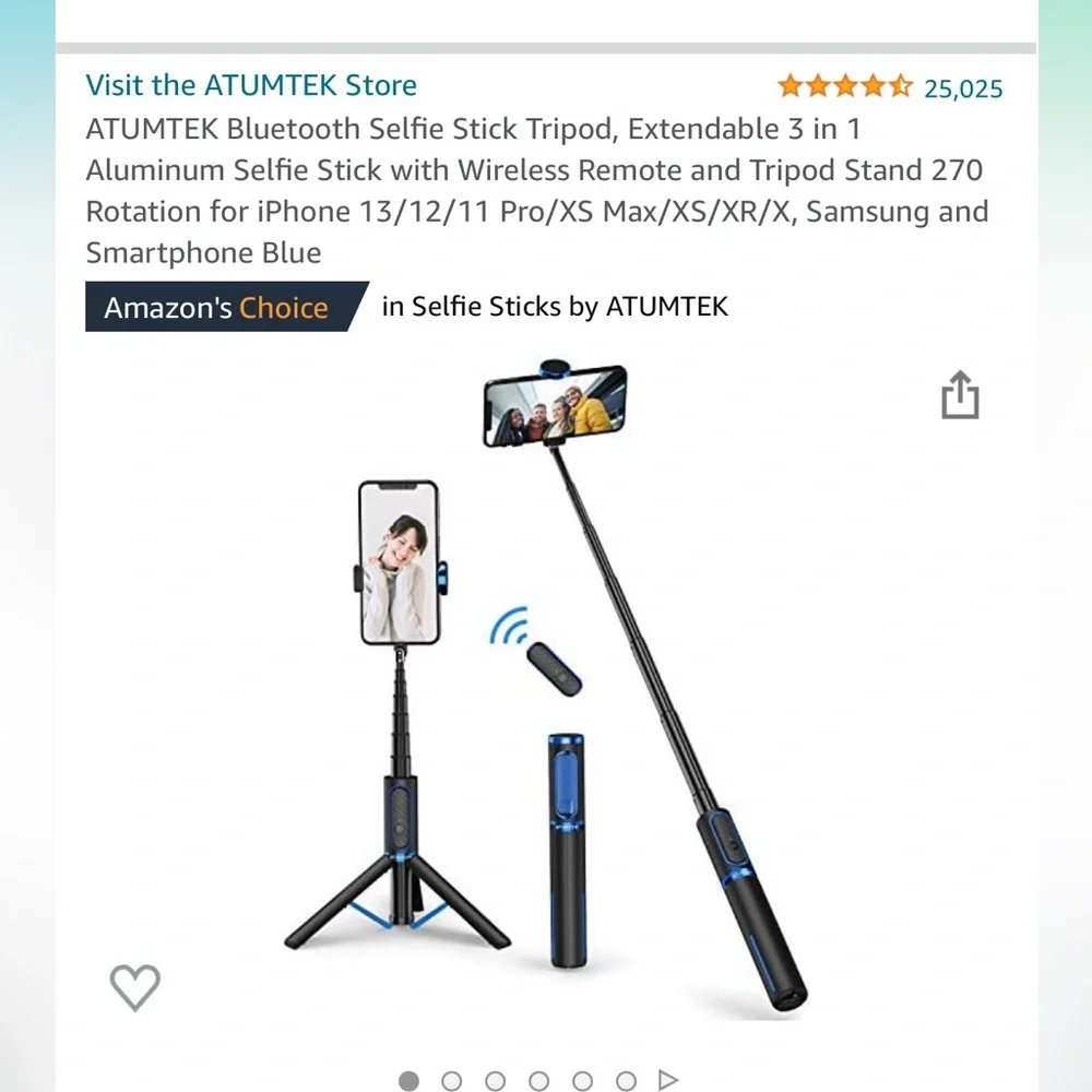 Bluetooth selfie stick pro